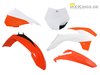 Plastikkit KTM SX 85 13- OEM 2015 orange/weiss 5 tlg.